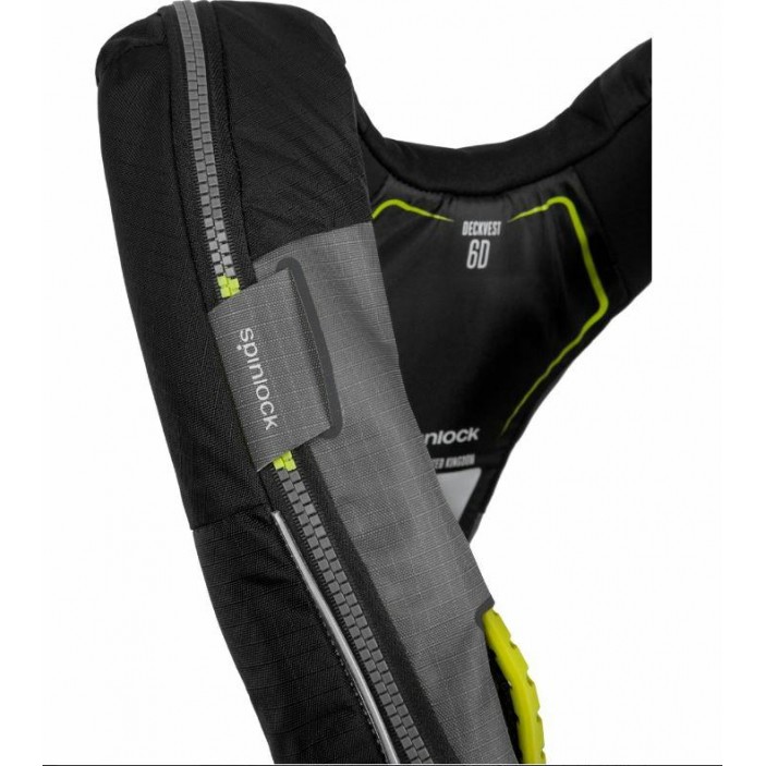 Deckvest 6D 170N steenkool grijs