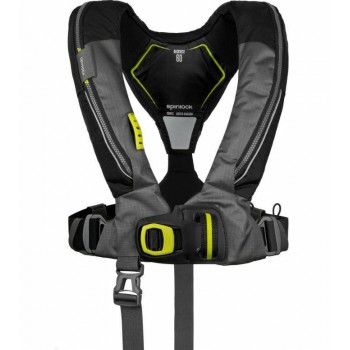 Deckvest 6D 170N steenkool grijs