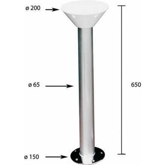 Tafelpoot wegneembaar