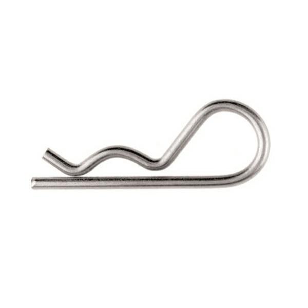 Veerborgring RVS 2.0 x 48 mm.