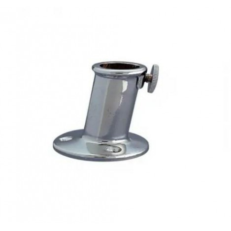 Vlaggenstokhouder Chroom - ø 2.5cm