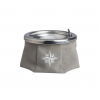 Windproof geborduurde Asbak - Grey