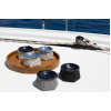Windproof Asbak Rattan - Black