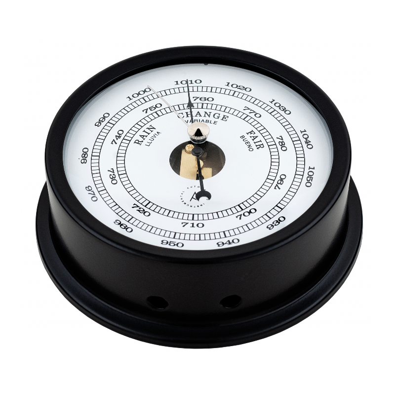Barometer 120mm zwart B120N