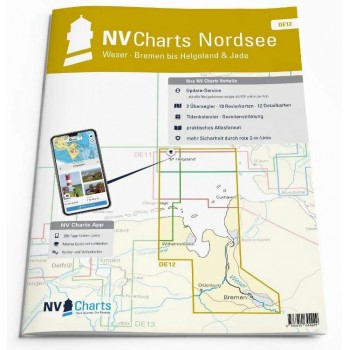 NV Atlas Duitsland DE 12 - Die Weser, Bremen bis Helgoland & Jade