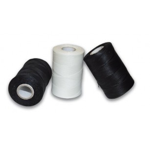 Takelgaren gewaxt 1mm,  40m, bruin