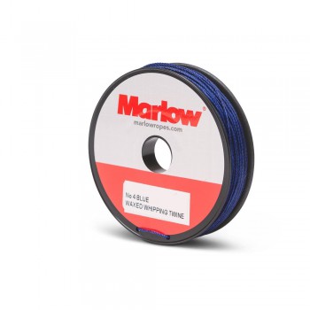 Takelgaren gewaxt nr.4,  40m, blauw