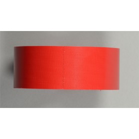 Textieltape  Rood 50mmx25m, watervast