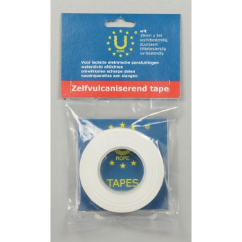 Zelfvulcaniserende tape wit 19mmx5m