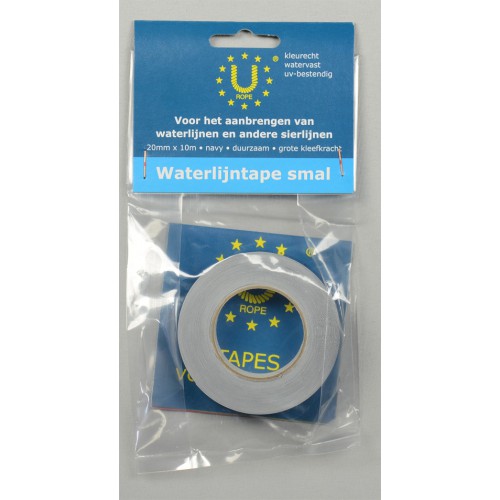 Waterlijntape navy 20mmx10m