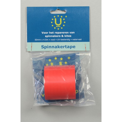 Spinnakertape 50mm x 4,5m, rood