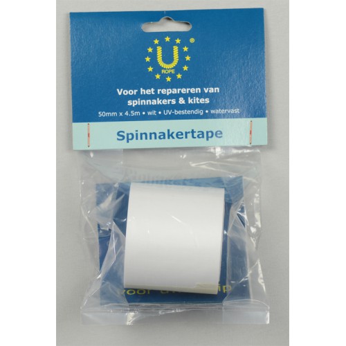 Spinnakertape 50mm x 4,5m, wit