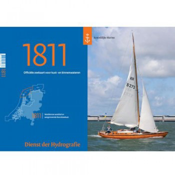 Hydrografische kaart 1811 Waddenzee West