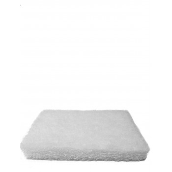 Kleine scrub pad zacht wit