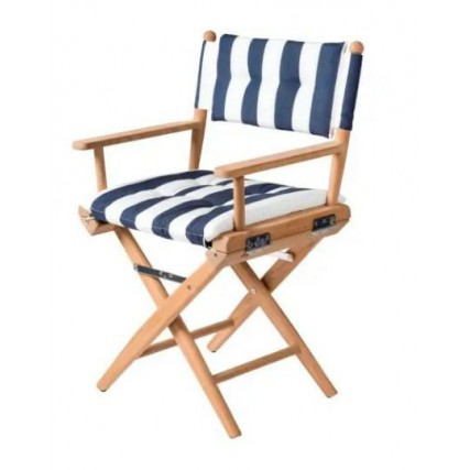 Kussen Reg.stoel I Navy/wit