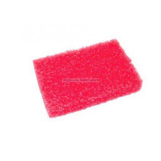 Kleine scrub pad medium rood