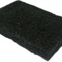 Kleine Scrub pad grof zwart