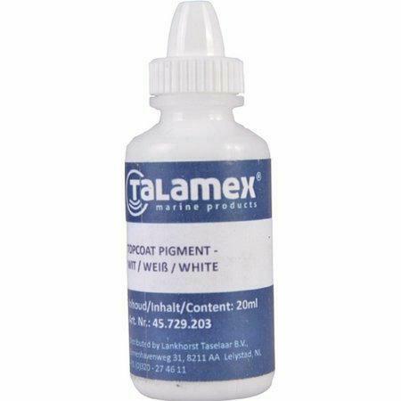 Partelwit RAL 1013 kleurpigment 20ml
